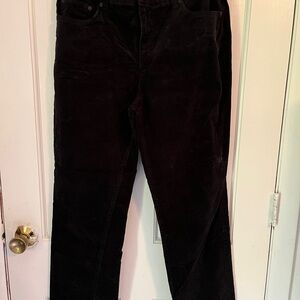 St. John's Bay Black Straight Leg Pants